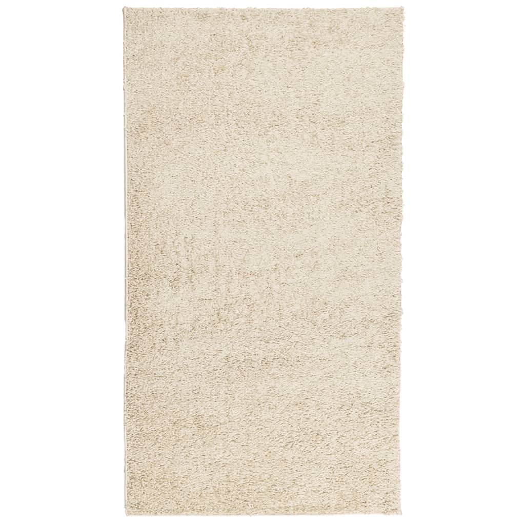 Vidaxl Teppich Pamplona Shaggy hoch moderne 60x110 cm Goldfarbe