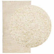 Vidaxl Teppich Pamplona Shaggy hoch moderne 60x110 cm Goldfarbe - afbeelding 3
