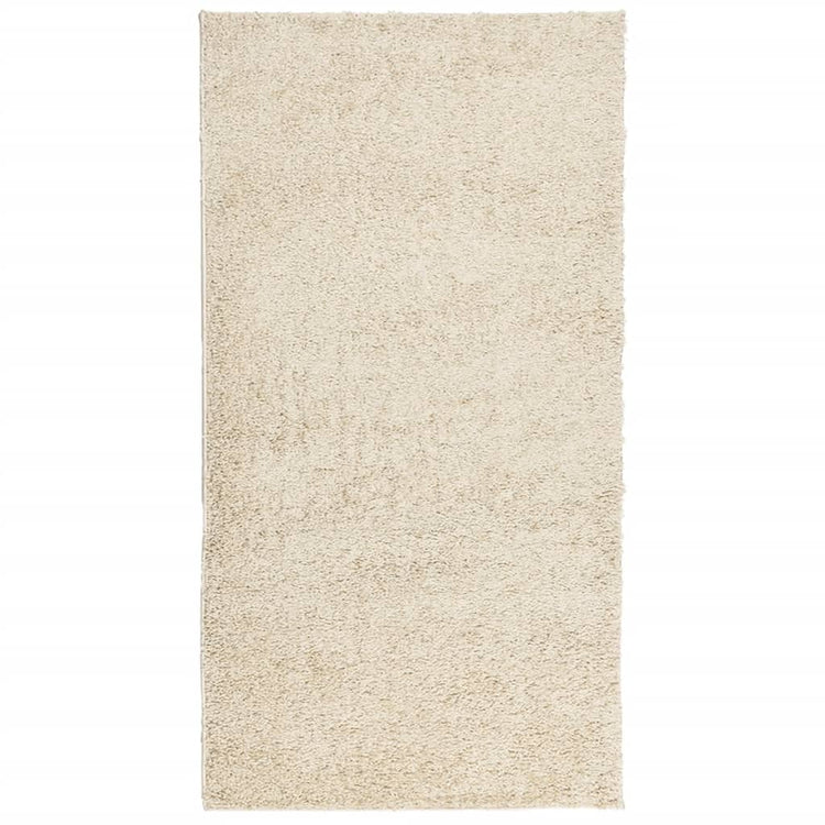 Vidaxl Teppich Shaggy High Stape Moderne 80x150 cm Goldfarbe