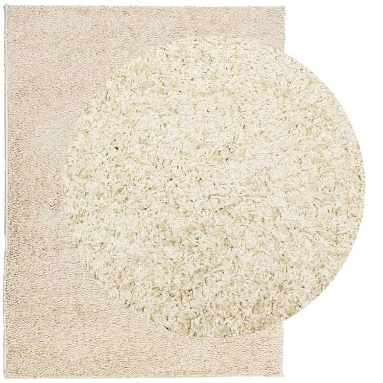 Vidaxl Teppich Pamplona Shaggy hochmoderne 300 x 400 cm Gold