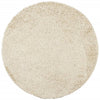 Vidaxl Teppich Pamplona Shaggy High Stape Moderne Ø 120 cm Goldfarbe