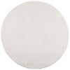 Vidaxl Teppich Iza Low -Pile Scandinavian Ø 120 cm Creme -Colored