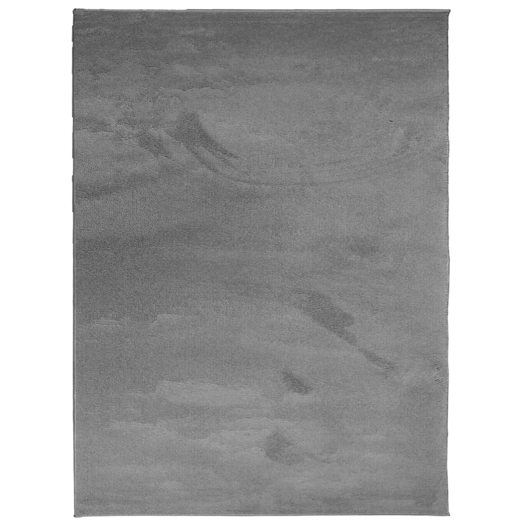 Vidaxx Teppich Oviedo Niederflor 240x340 cm Anthrazit