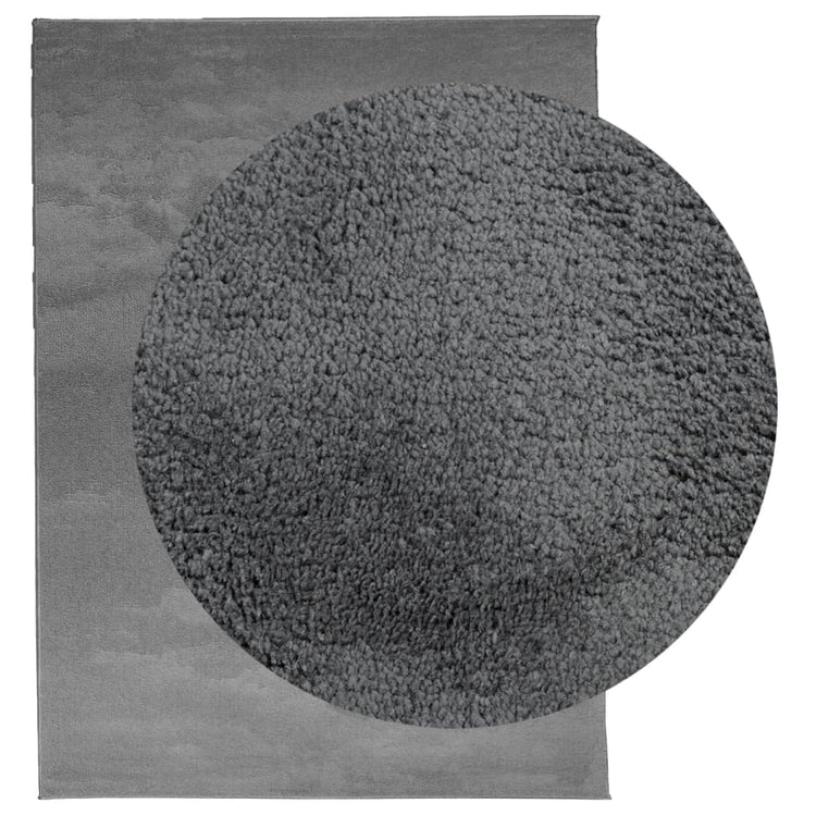 Vidaxx Teppich Oviedo Niederflor 240x340 cm Anthrazit