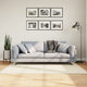 VidaXL Teppich Oviedo Niederflor 120x120 cm beige