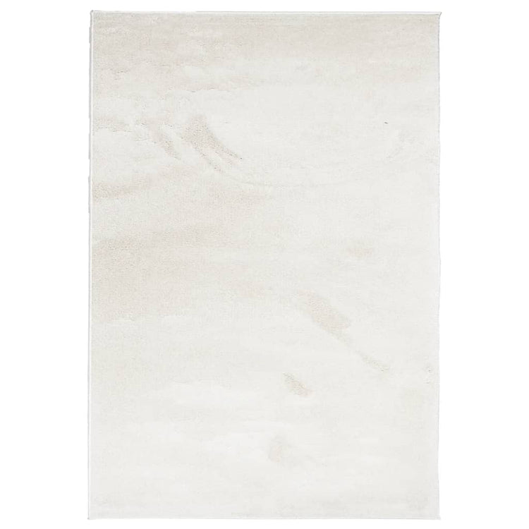 VidaXL Teppich Oviedo niedriger Flor 160x230 cm beige