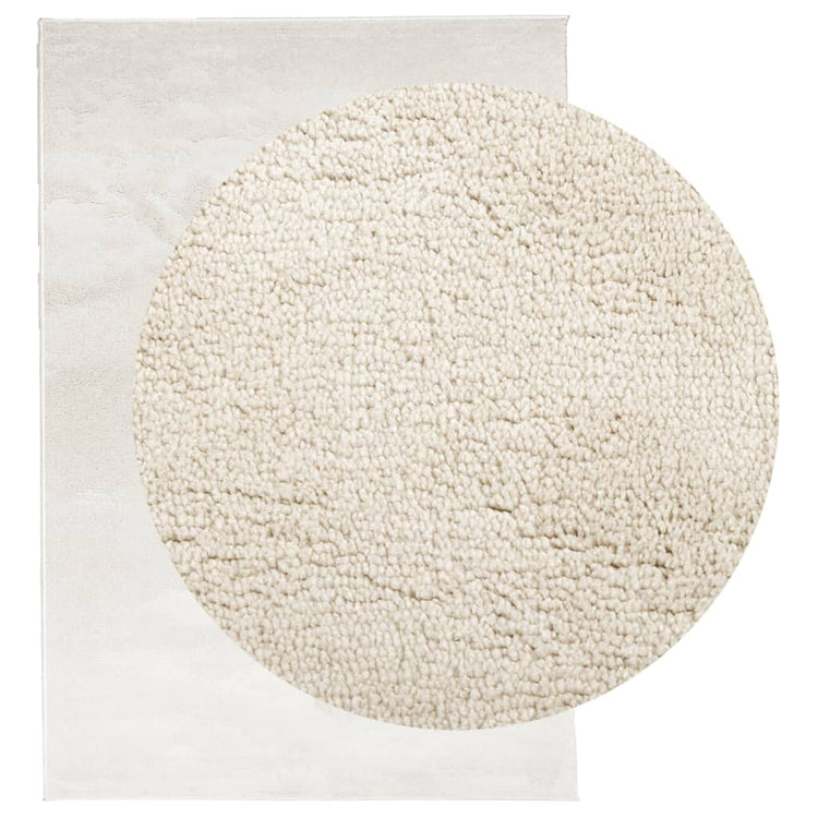 VidaXL Teppich Oviedo niedriger Flor 160x230 cm beige