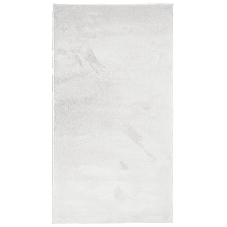 Vidaxl Teppich Oviedo niedrig -pile 60x110 cm grau