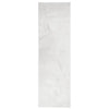 Vidaxl Teppich Oviedo niedrig -pile 80x250 cm grau