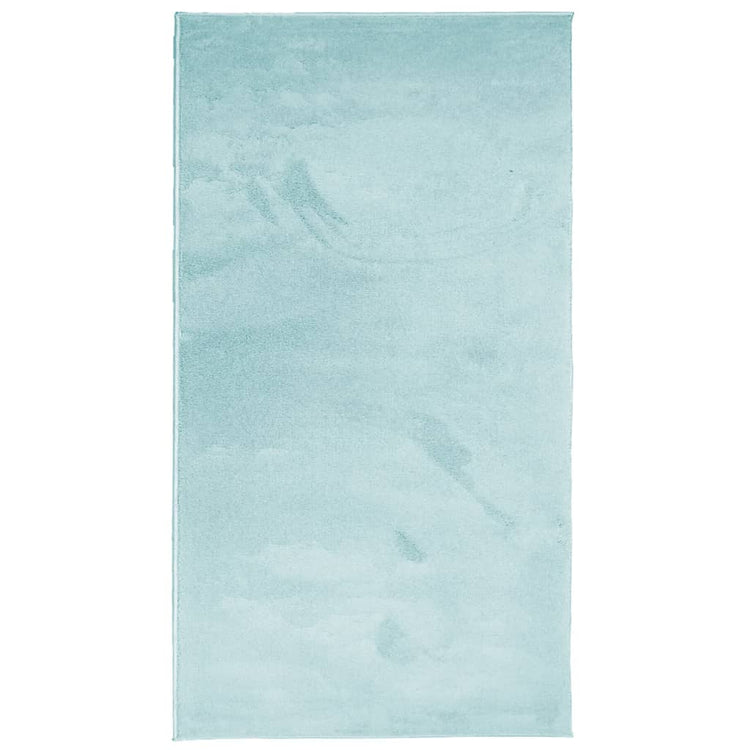 Vidaxl Teppich Oviedo niedrig -pile 80x150 cm Grün