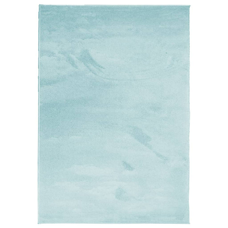 Vidaxl Teppich Oviedo niedrig 140 x 200 cm Grün