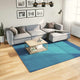 VidaXL Teppich Oviedo Niederflor 240x240 cm Türkis