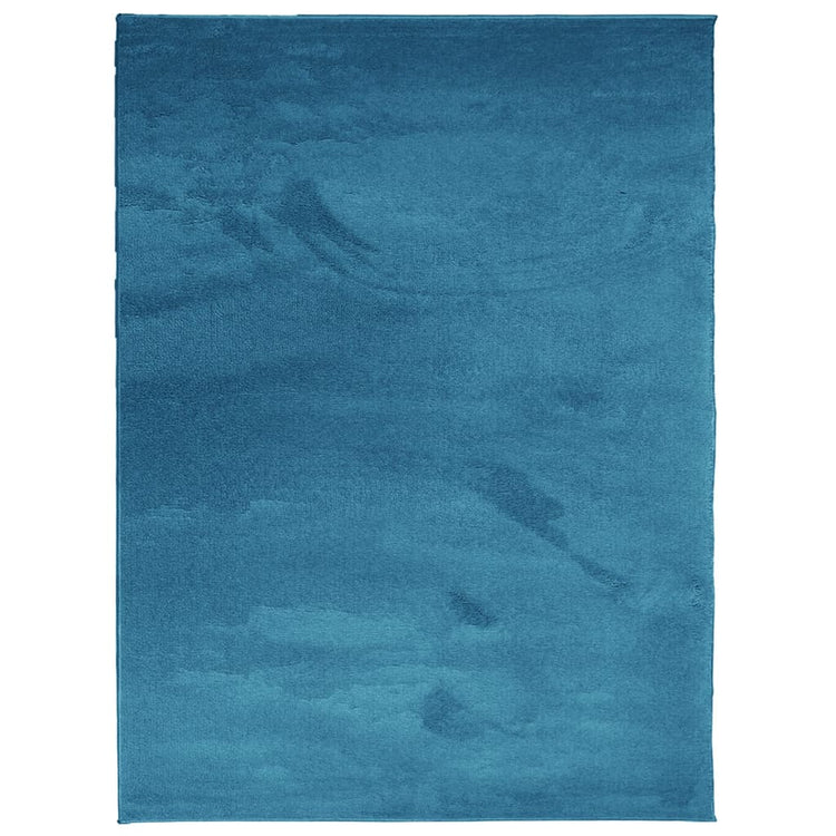 VidaXL Teppich Oviedo Niederflor 240x340 cm Türkis
