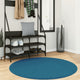VidaXL Teppich Oviedo Kurzflor ø 120 cm Türkis