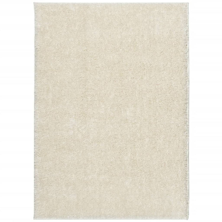 Vidaxl Teppich Istan Langer Haufen glänzend 200x280 cm creme -gelöscht
