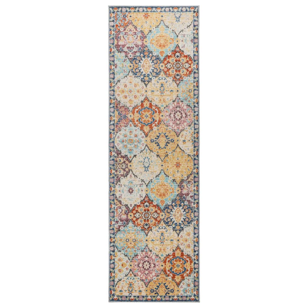 Vidaxl Teppich Arbizu Innere und außerhalb des Vintage -Stils 80x250 cm