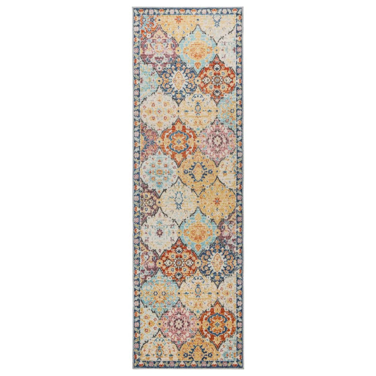 Vidaxl Teppich Arbizu Innere und außerhalb des Vintage -Stils 80x250 cm