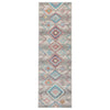 Vidaxl Teppich Arbizu Innere und außerhalb des Vintage -Stils 80x250 cm