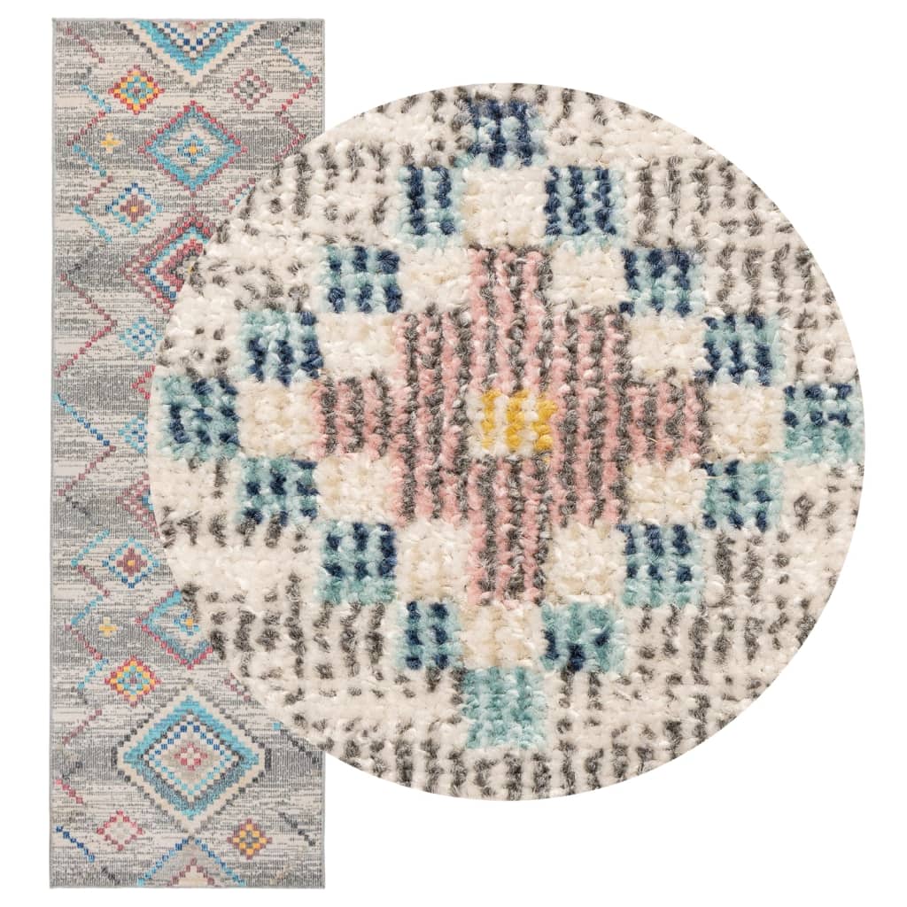 Vidaxl Teppich Arbizu Innere und außerhalb des Vintage -Stils 80x250 cm