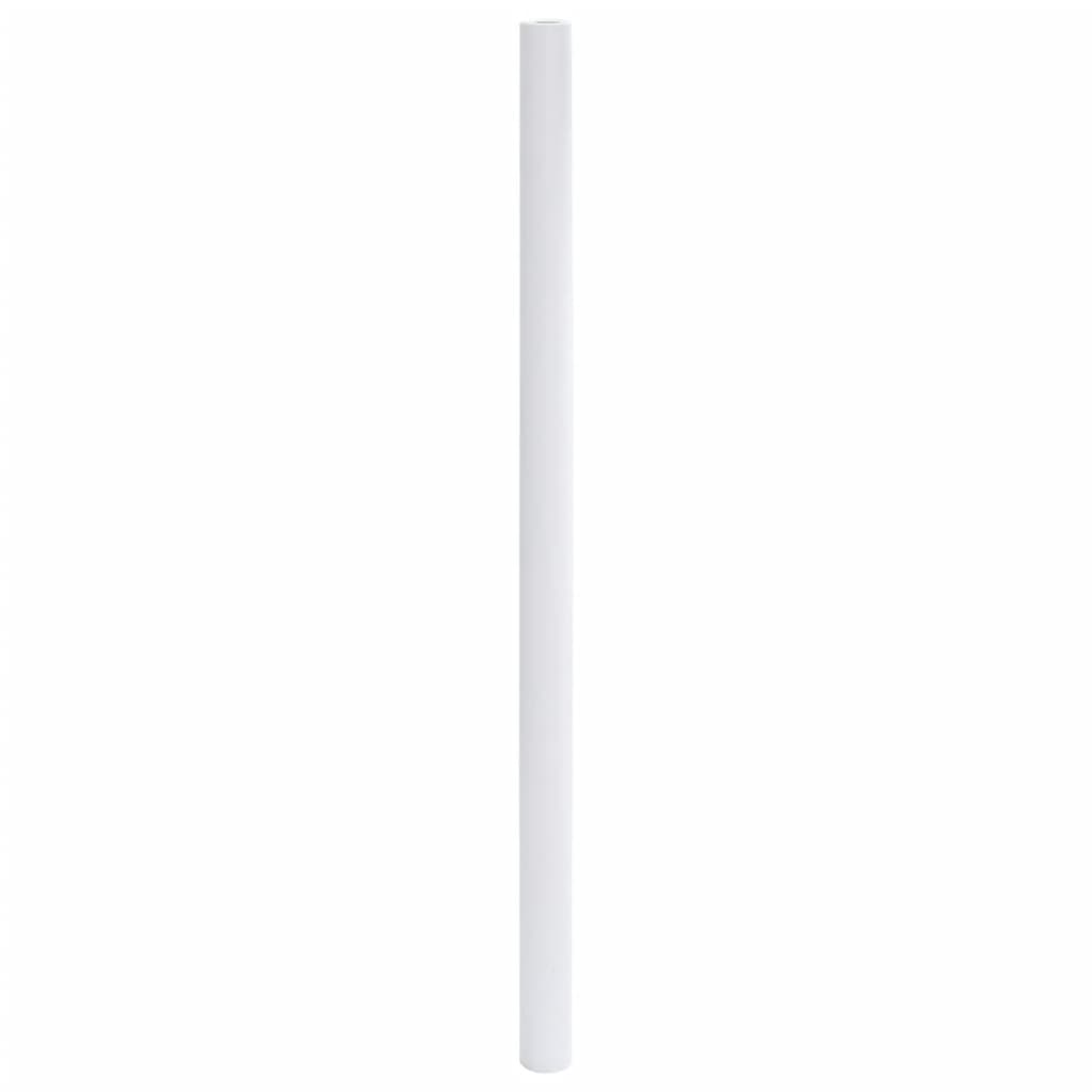 Vidaxl Möbelöl Selbstadhäsiv 90 x 500 cm PVC Matte Weiß