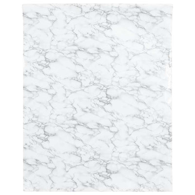 Vidaxxl Möbelfolie selbstklebend 90x500 cm PVC Marmor weiß