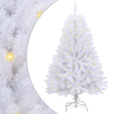 Künstlicher Weihnachtsbaum von Vidaxx mit 150 LEDs, weiß, 150 cm, PVC und Metall
