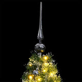 VidaXL Künstlicher Weihnachtsbaum 150 LEDs, Kugeln und Schnee 150 cm - afbeelding 2