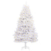Vidaxx künstlicher Weihnachtsbaum mit 300 LED weiß 210 cm PVC und Metall