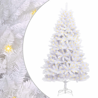Künstlicher Weihnachtsbaum von Vidaxx mit 300 LEDs, weiß, 270 cm, PVC und Metall