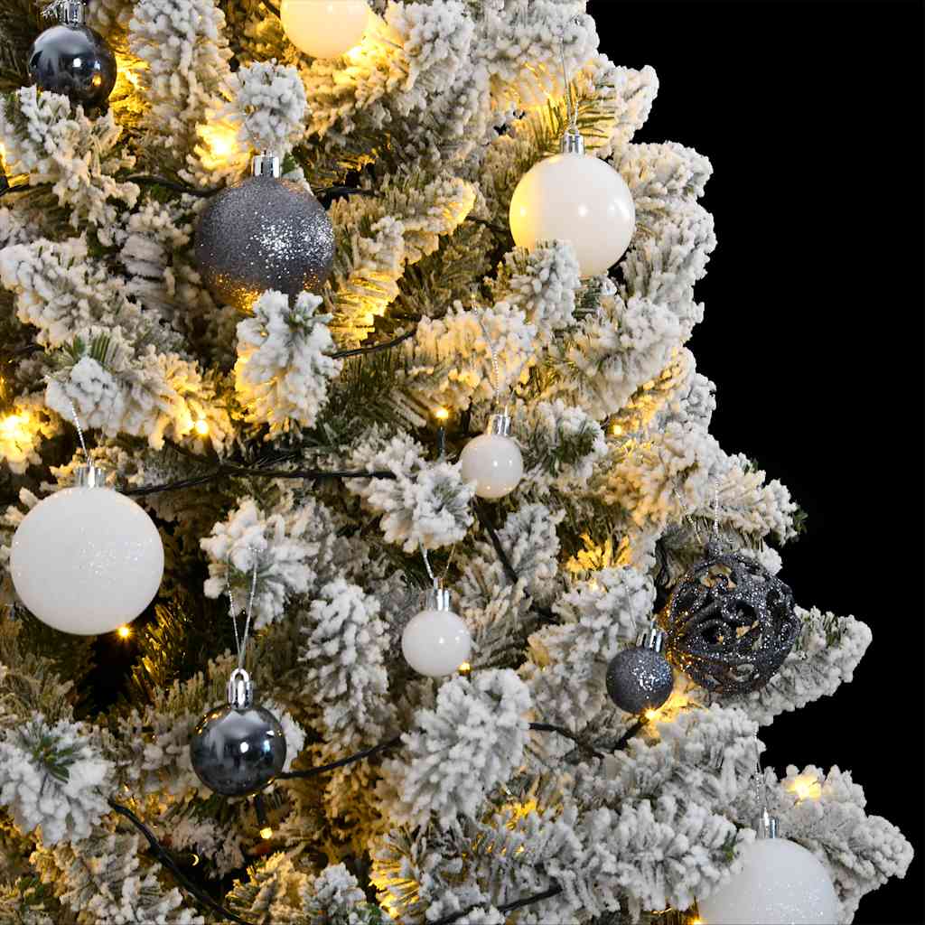 VidaXL künstlicher Weihnachtsbaum mit Scharnieren 300 LEDs und Weihnachtskugeln 300 cm