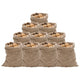Vidaxl Jute -Taschen 10 Stücke 220 g m² 60 x 105 cm 100% Jute