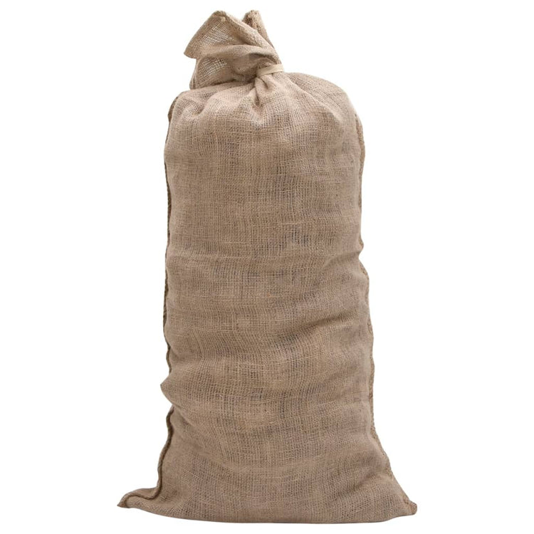 Vidaxl Jute -Taschen 5 Stück 220 g m² 65x135 cm 100% Jute
