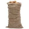 Vidaxl Jute -Taschen 10 Stück 220 g m² 65x135 cm 100% Jute