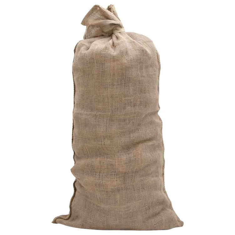Vidaxl Jute -Taschen 10 Stück 220 g m² 65x135 cm 100% Jute