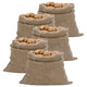 Vidaxl Jute -Taschen 5 Stück 220 g m² 100x110 cm 100% Jute