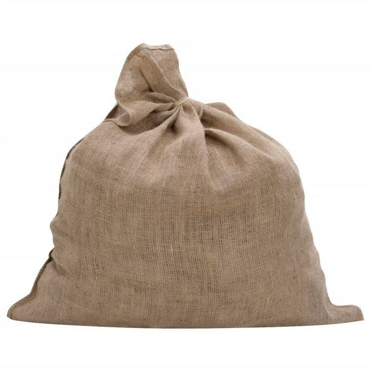 Vidaxl Jute -Taschen 5 Stück 220 g m² 100x110 cm 100% Jute