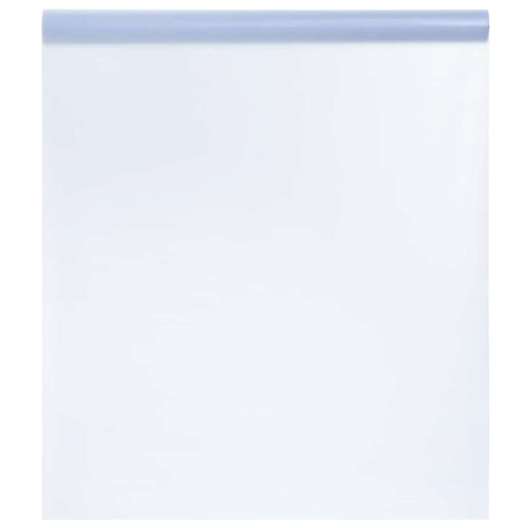 VIDAXL -Fensterfilm statische matte transparente Grau 60 x 1000 cm PVC