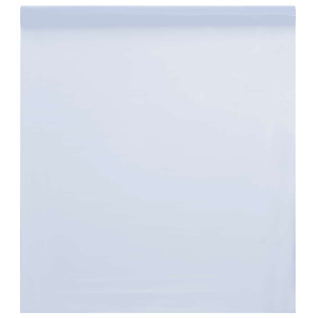 VIDAXL -Fensterfilm statische matte transparente weiße 45x1000 cm PVC