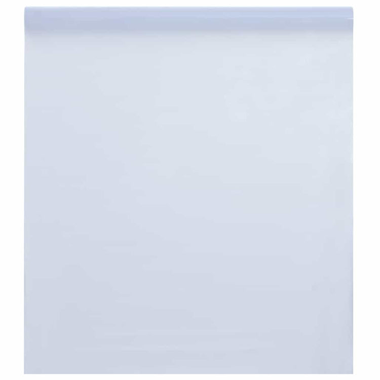 VIDAXL -Fensterfilm statische matte transparente weiße 60x500 cm PVC