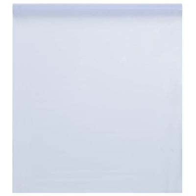 VIDAXL -Fensterfilm statische matte transparente weiße 60x2000 cm PVC