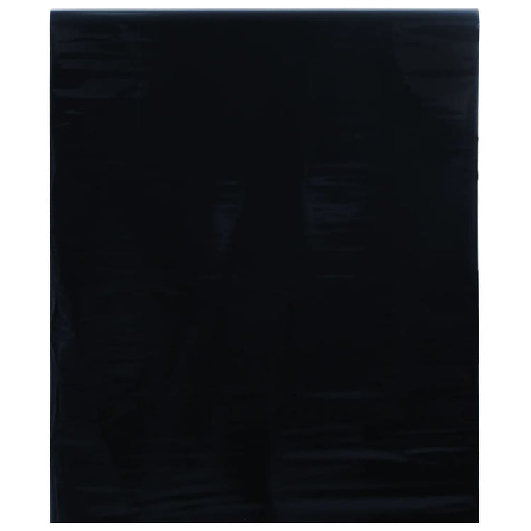 Vidaxx Fensterfolie statisch mattschwarz 60 x 500 cm PVC