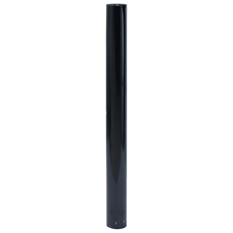 Vidaxx Fensterfolie statisch mattschwarz 60 x 500 cm PVC