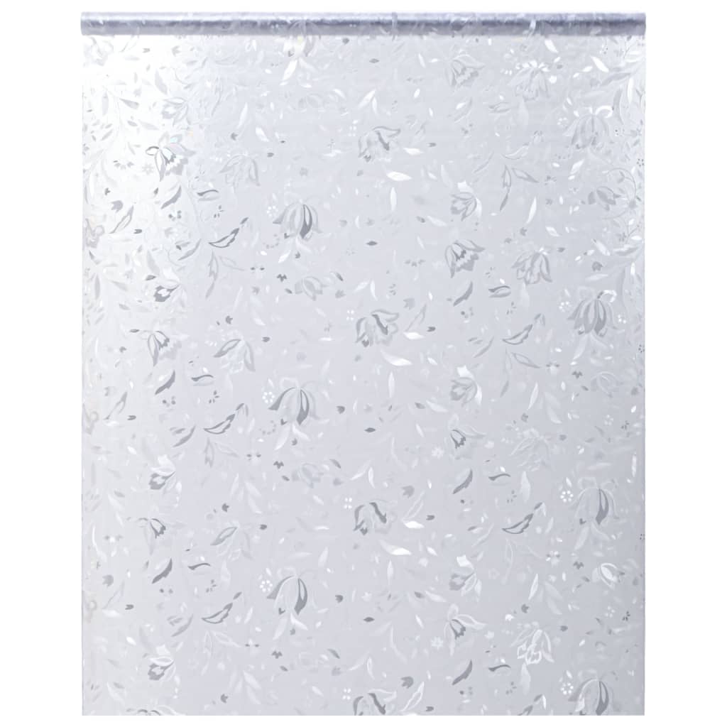 Vidaxl Fenster Film Blumenmuster Mat 45x500 cm PVC