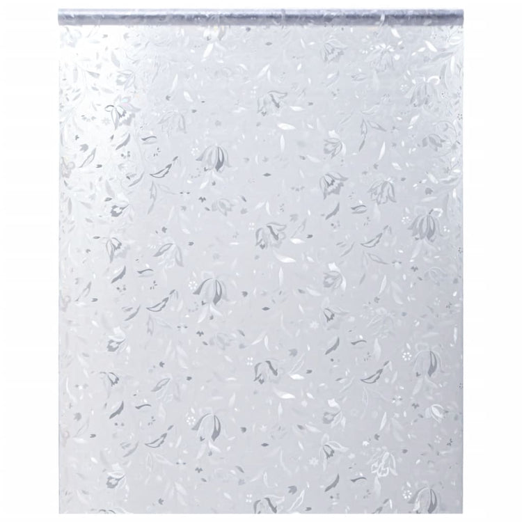 Vidaxl Fenster Film Blumenmuster Mat 60x500 cm PVC