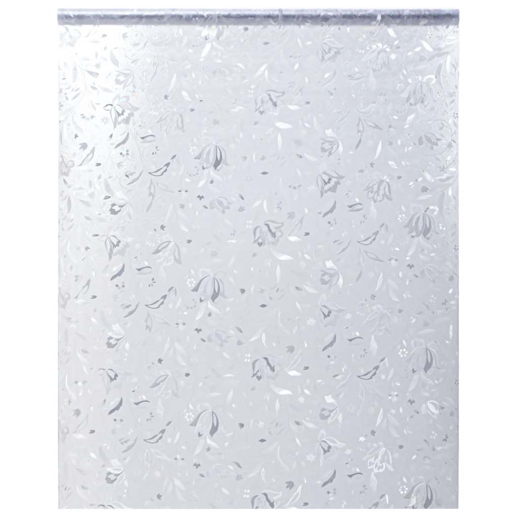 Vidaxl Fenster Film Blumenmuster Mat 90x500 cm PVC