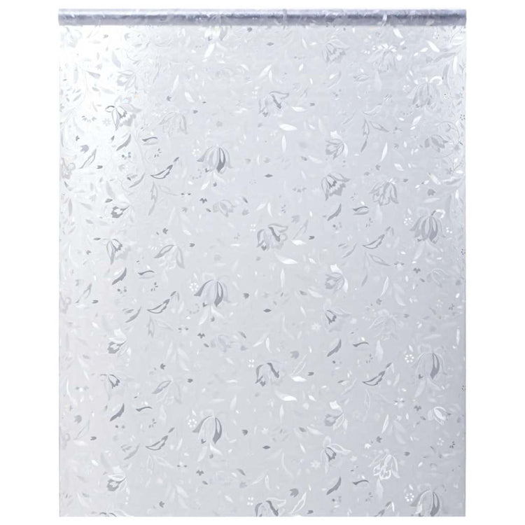 Vidaxl Fenster Film Blumenmuster Mat 90x500 cm PVC