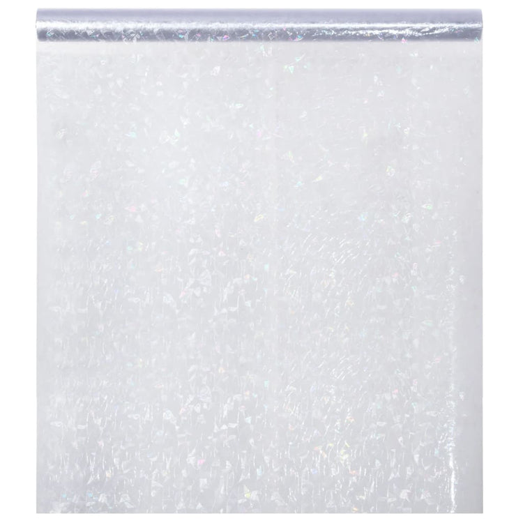 VIDAXL -Fensterfilm 3D Regenbogenmuster Mat 45x500 cm PVC