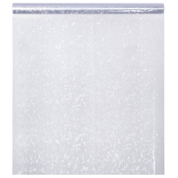 VIDAXL -Fensterfilm 3D Regenbogenmuster Matte 60x500 cm PVC