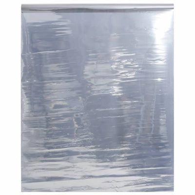 Vidaxl Sonnenblumenöl Statische Reflexion 90x1000 cm PVC Silberfarbe
