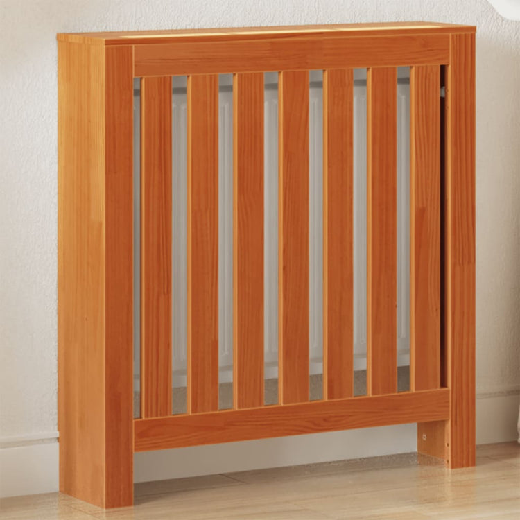 VIDAXL -Strahlungskonstruktion 79,5x19 x 84 cm Festkiefer Wäschebraun